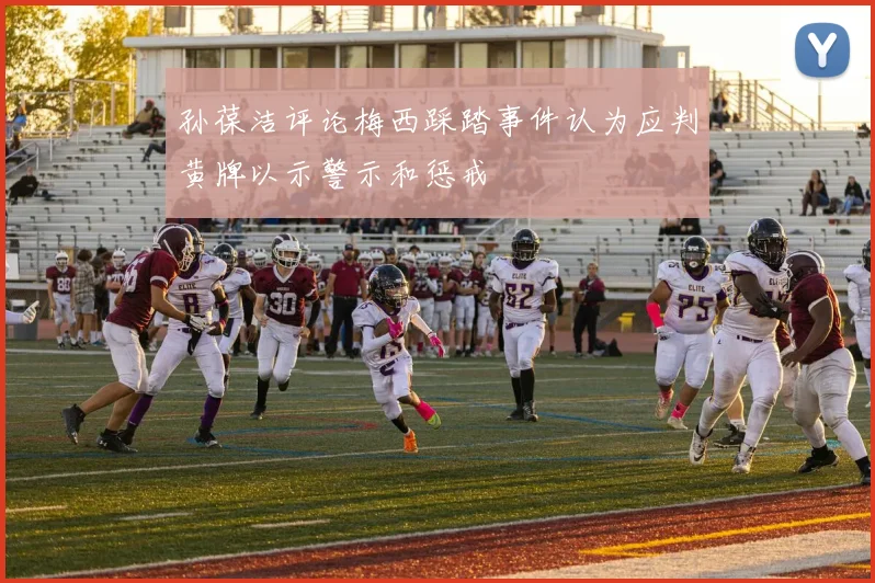 孙葆洁评论梅西踩踏事件认为应判黄牌以示警示和惩戒