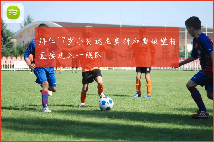 拜仁17岁小将达尼奥科加盟狼堡将直接进入一线队
